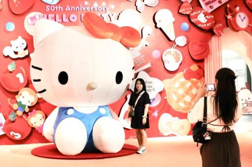 PHOTOS: Exhibition marks 50th anniversary of Hello Kitty