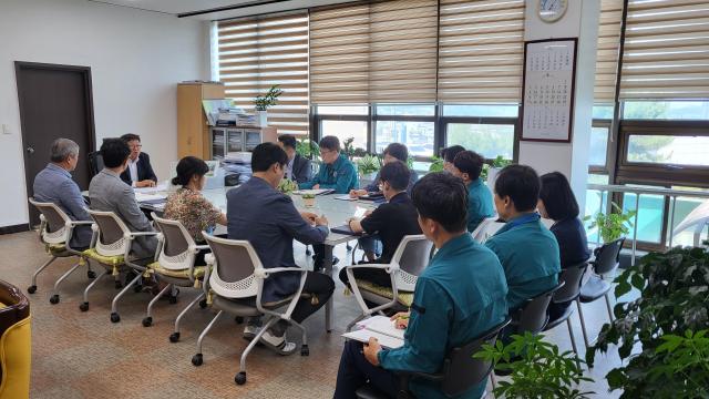 함평군이  대한민국 안전대전환을 위한 ‘2024년 집중안전점검 추진상황 보고회’를 개최했다사진함평군