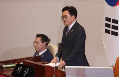 野 우원식, 22대 전반기 국회의장 선출…거부권 행사, 민주화 이후 최다