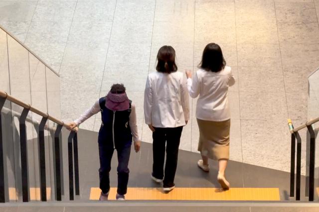 Medical staff move around at a university hospital in Seoul South Korea June 5 2024 The government is expected to announce a plan allowing training hospitals to accept resignation letters from resident doctors AJU PRESS Kim Dong-woo