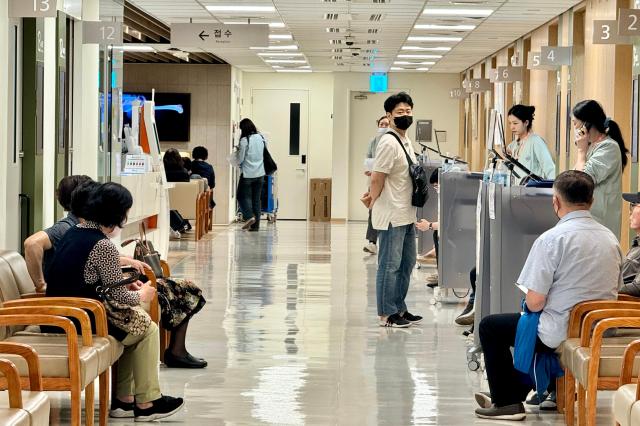 A view of a waiting room at a university hospital in Seoul South Korea June 5 2024 AJU PRESS Kim Dong-woo