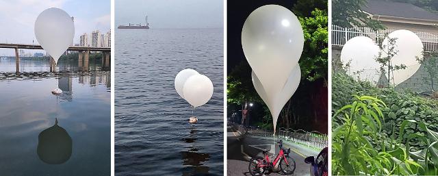 朝鲜再向韩国空飘310多只“垃圾气球” 金与正喊话称将“放大招”