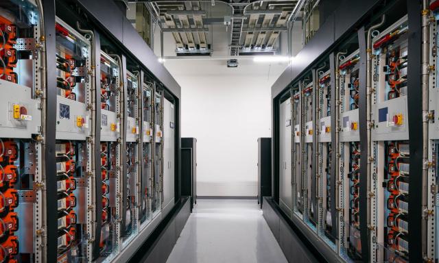 카카오 데이터센터 안산 전산동 2층 배터리실 사진카카오