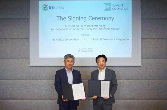 GS Caltex partners with Summit Cosmetics for global marketing of eco-friendly cosmetic ingredient