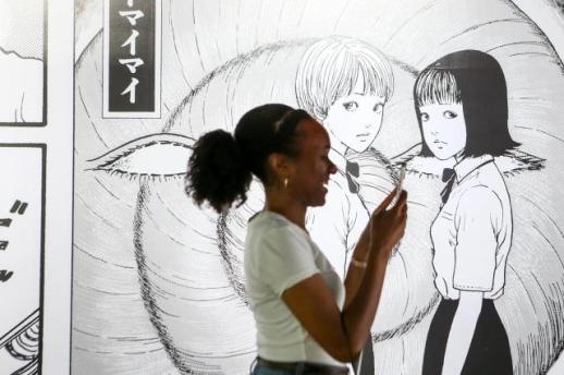 PHOTOS: Exhibition immerses fans in horror of manga artist Junji Ito