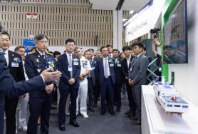 HHI unveils AI-driven offshore patrol vessel