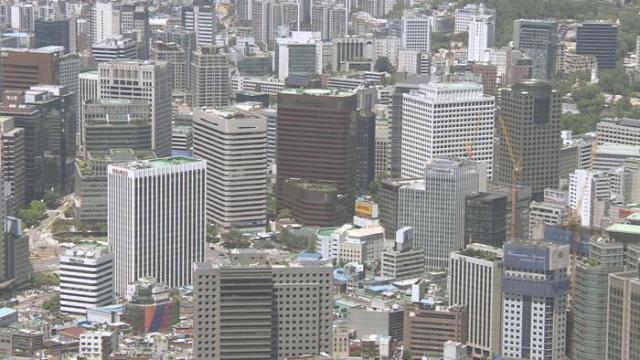 주요 대기업 본사가 밀집한 서울 시가지 전경사진연합뉴스