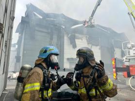 Death toll in battery factory fire rises to 23 as another body found