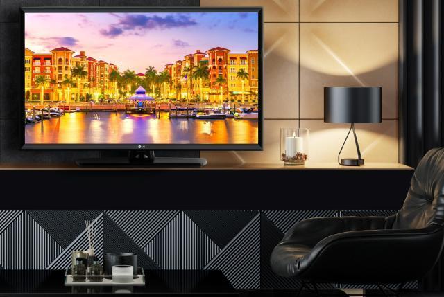 LG電子、ハイテック2024で「グーグルキャスト」初搭載したホテル用TVの披露