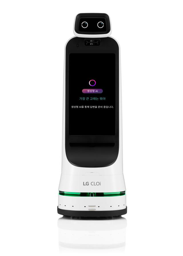 The CLOi GuideBot Courtesy of LG Electronics