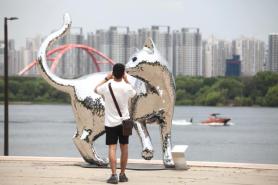 VISUALS: Han River parks transform into outdoor sculpture gallery