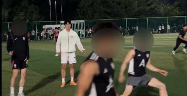 [영상] 손흥민, 조기축구 등장…누리꾼 흥민이 형 맞아?