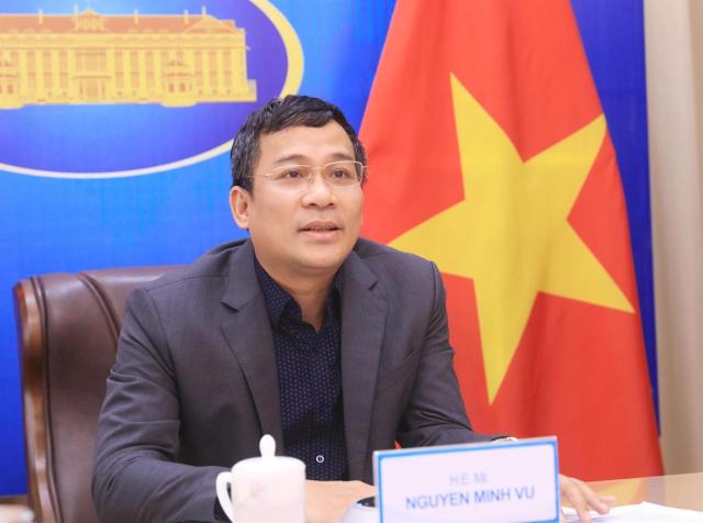 Thứ trưởng thường trực Bộ ngoại giao Nguyễn Minh Vũ ẢnhTTXVN