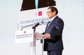 PHOTOS: Visiting Vietnamese PM attends Korea-Viet Nam business forum