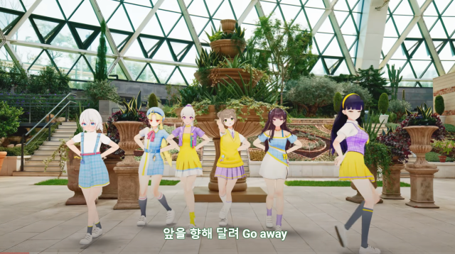이세계아이돌 뮤직비디오 키딩KIDDING 장면 사진사진유튜브 채널 캡쳐