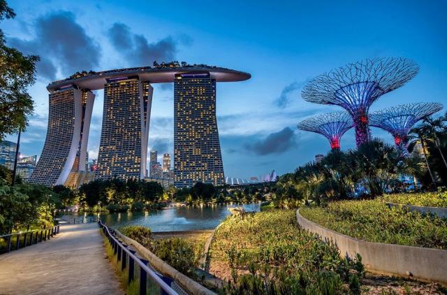 싱가포르 마리나베이 전경사진인터파크투어 