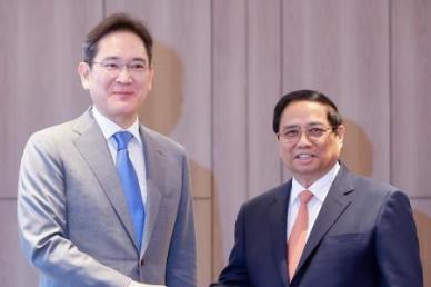 이재용, 베트남 총리 만나…베트남 성공·발전은 삼성의 성공과 발전