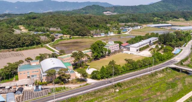 남원 용복중학교 전경사진용북중 홈페이지