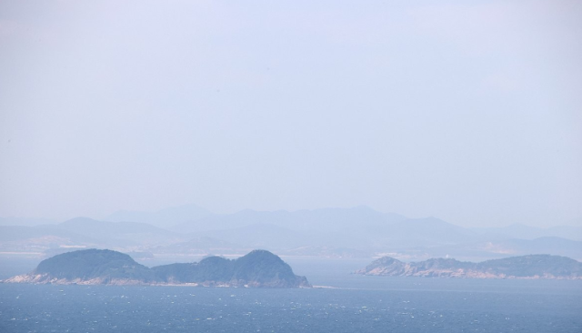 북한 갈도 개머리 해안 일대 모습 사진연합뉴스