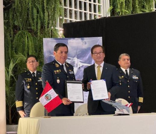 KAI signs deal with Peruvian firm for joint production of FA-50 parts