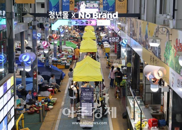 지난해 삼척중앙시장 주말야시장사진삼척시