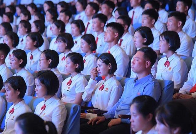 지난 7월 북한에서 김일성 사망 30주기를 맞은 청년학생 덕성이야기 모임 사진연합뉴스