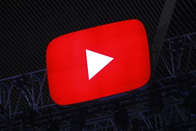 A photo of the YouTube logo taken on June 29 2024 Aju Press