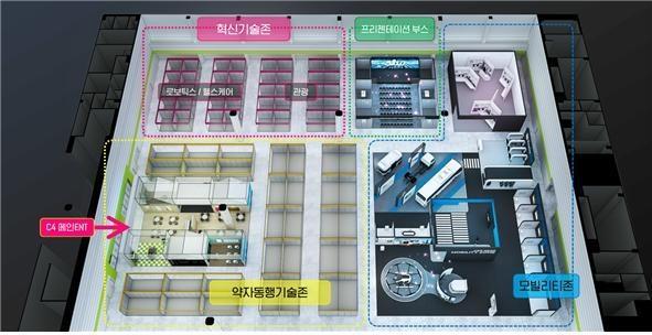 제1회 스마트라이프위크SLW 기업전시관 조감도 사진서울시