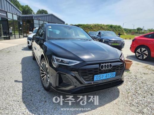 [아주 車림표] 물 웅덩이도 비탈길도 거침없이 아우디 Q8 e-트론