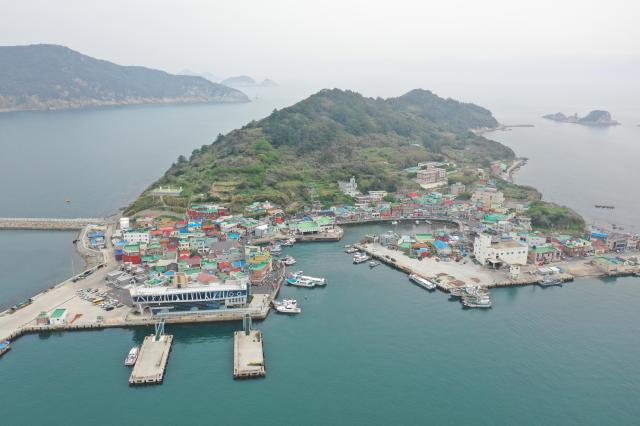 여수 거문도 근대역사문화공간 내항 전경 사진국가유산청