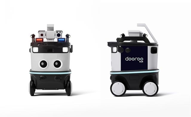 ロッテイノベート、自動運転セキュリティ・安全ロボット「DOOROEYE」発売