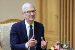 애플 CEO, 베트남 총리에 서한···좋은 기회 모색하자