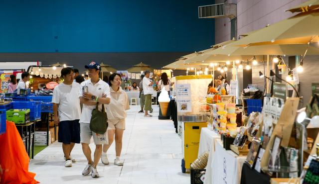 The Global Outdoor Camping  Leisure Sports Fair take place at SETEC in Gangnam Seoul on 19 July 2024 AJU PRESS Kim Dong-woo