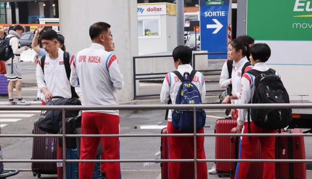N. Korean athletes arrive in Paris for first Olympic appearance in 8 years