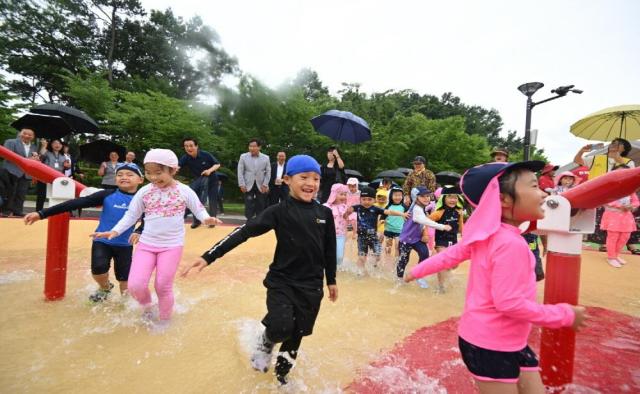 시민가족공원 물놀이장 개장 ㅁ모습사진논산시