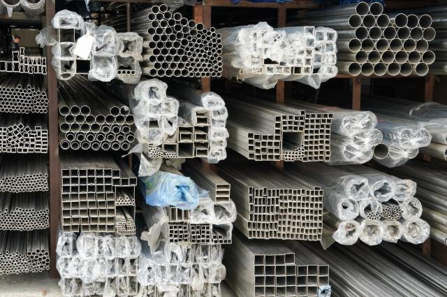 Various metal pipes for sale at a metalworking shop in Seouls Mullae Art Village on July 25 2024 AJU PRESS Park Jong-hyeok