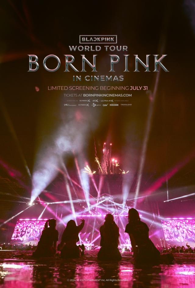 BORN PINK 개봉 기념 핑크카펫 이벤트와 무대 인사 예고