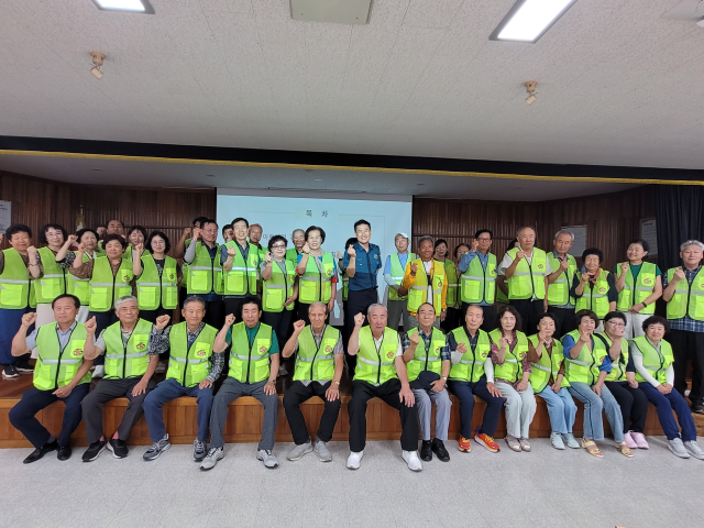 경산경찰서 아동안전지킴이 직무교육 실시 모습사진경산경찰서