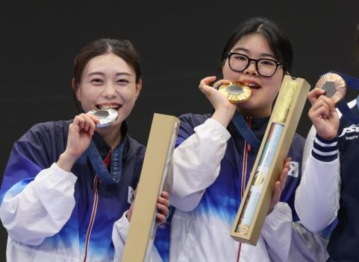 [파리올림픽 2024] 오예진·김예지, 나란히 금·은 동반 수확