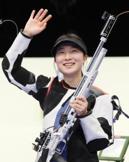 [パリ五輪2024] 女子高生のパン・ヒョジン選手、エアライフル10ｍで金メダル獲得