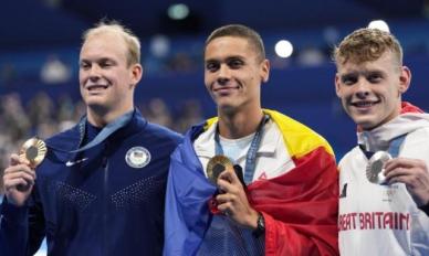 [파리올림픽 2024] 0.02초 차이 포포비치, 남자 자유형 200ｍ 금메달 영예