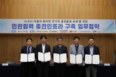 LS이링크, 서울시와 전기차 충전인프라 확대 MOU 체결