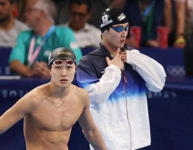 [파리올림픽 2024] 황선우 800m 계영 제외…이호준·이유연·김영현·김우민 출전 