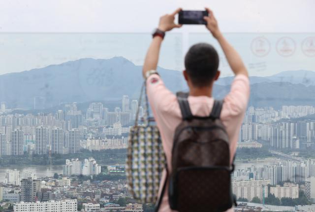 서울 남산에서 바라본 시내 아파트 모습 2024725 사진연합뉴스