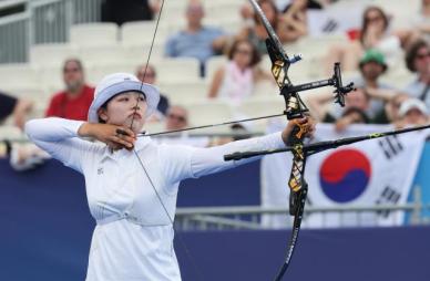 [파리올림픽 2024] 세계 최강 女 양궁...임시현·전훈영·남수현, 모두 16강 안착