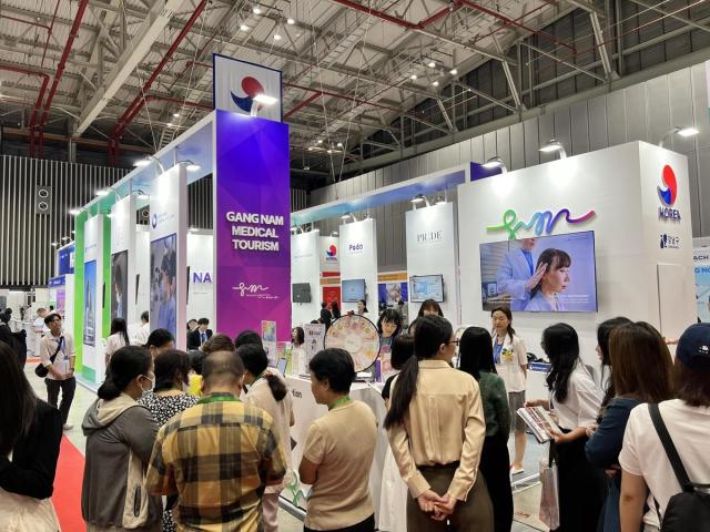 ‘Trung tâm Xúc tiến Du lịch Y tế quận Gangnam’ tại Vietnam Medipharm Expo 2024 ẢnhGangnam-gu