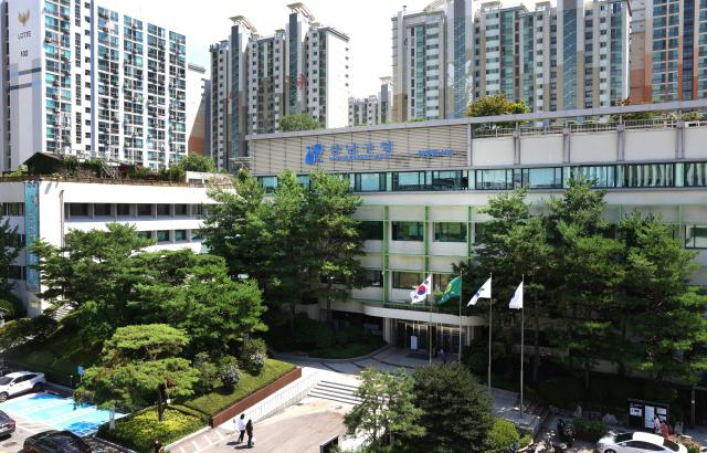 강남구청 전경 사진강남구청