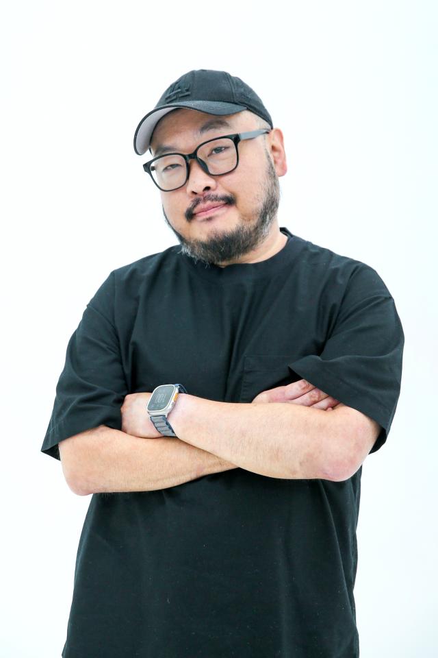 Standup comedian Danny Cho poses for a photograph during an interview near central Seoul on August 1 AJU PRESS Kim Dong-woo