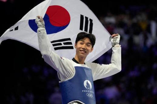 Korea claims first taekwondo gold in Paris