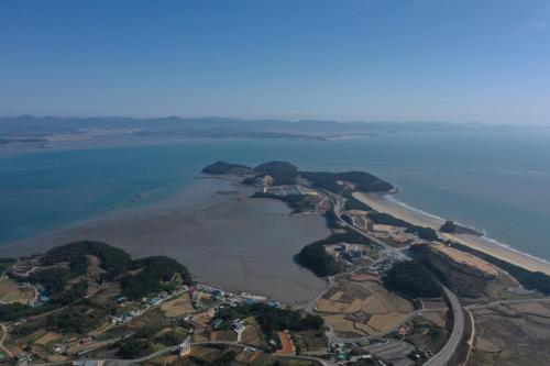 충청남도 보령시 원산도 전경 사진보령시